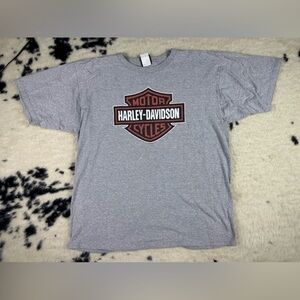 Harley Davidson Men’s Gray Richmond, Virginia Tee Shirt Size 2XL